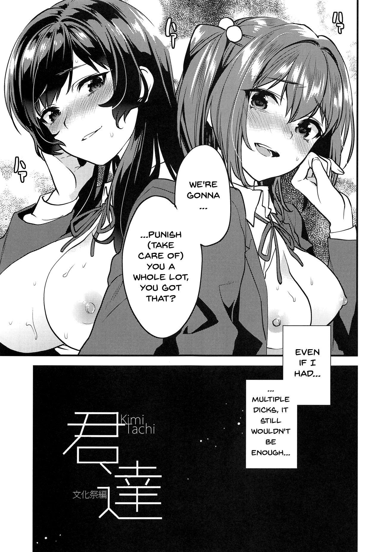 Gay Party (C94) [Mushaburu (Musha Sabu)] Kimitachi-Bunkasai hen- | You Two -School Festival Edition- [English] {Doujins.com} - Original Porn - Page 4