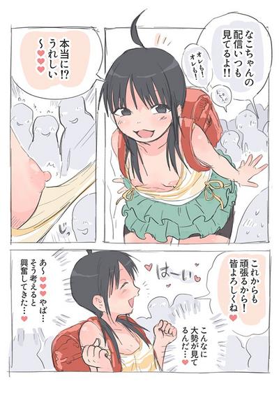 Ass To Mouth [Okayupan] Nako-chan No Hentai No-pan Haishin  Tugjob 4