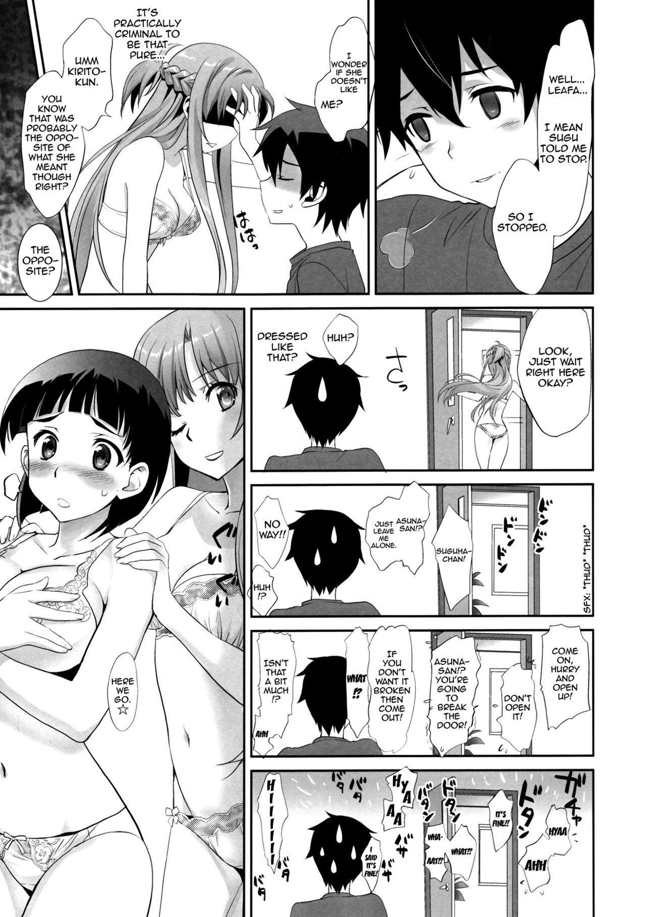 Gay Studs Sunny-side up? - Sword art online 3some - Page 12