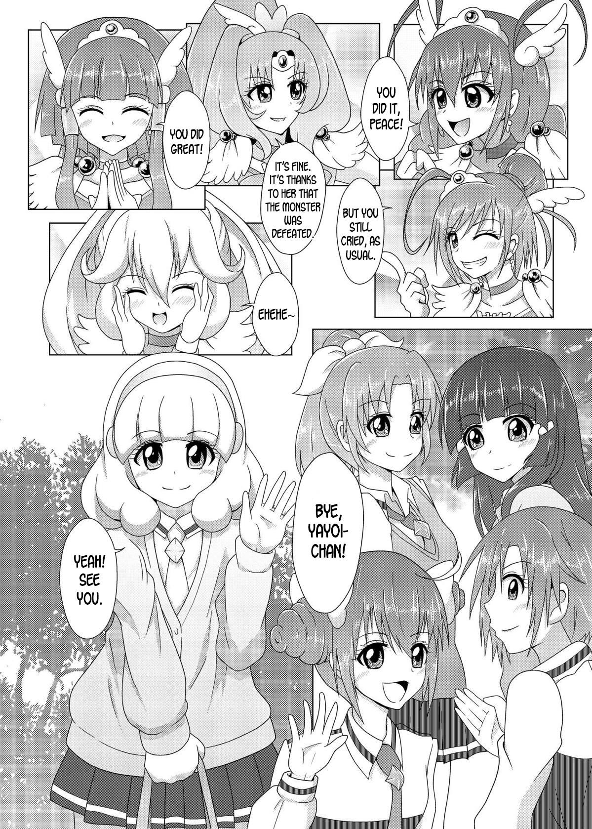 Handjobs Bad End Yayoi-chan! - Smile precure Humiliation Pov - Page 3