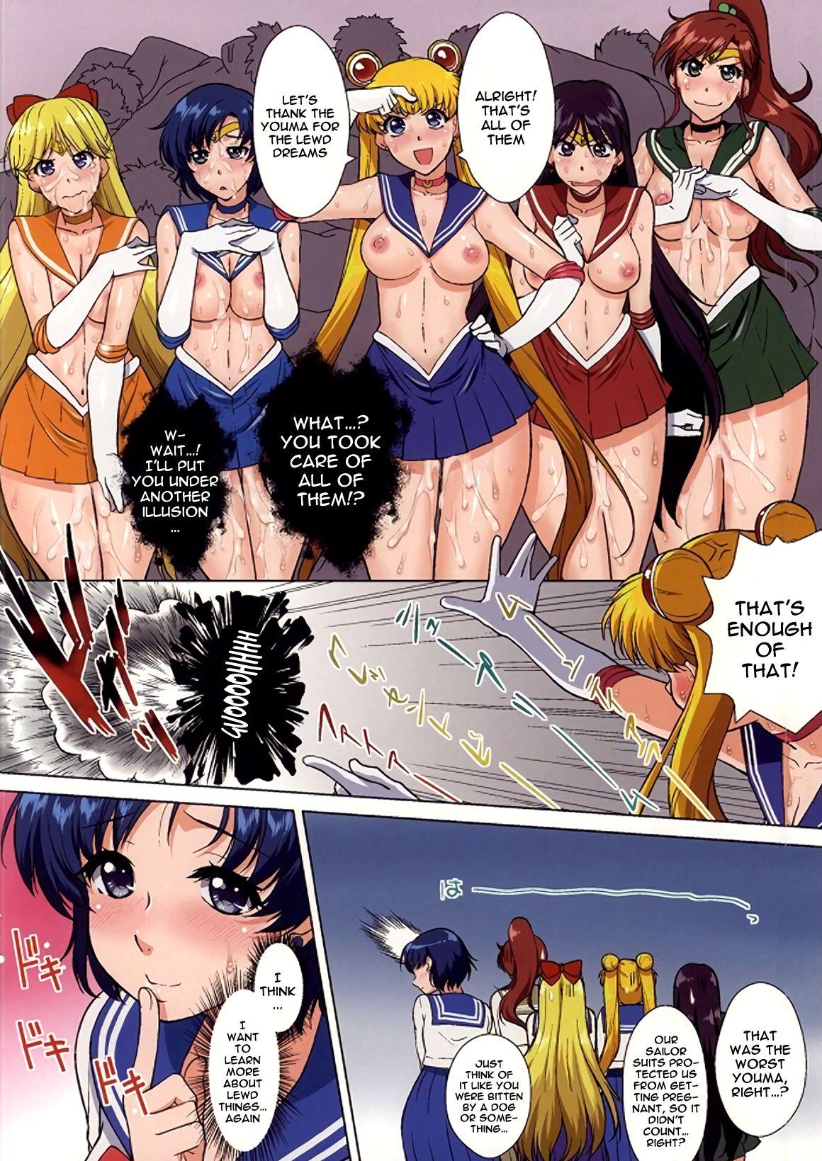 Sailor Senshi ga Youma ni Ero Ganbou o Miseraretara | A Youma That Puts The Sailor Warrior's Fetish's On Full Display 16