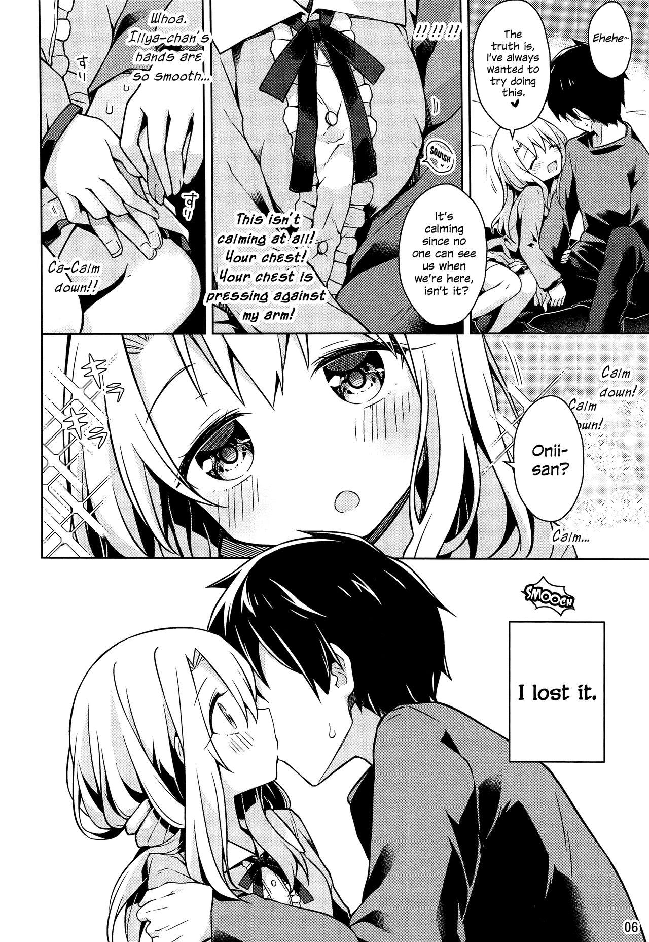 Ball Licking Illya to Ouchi de Ecchi Shitai!! | I Want To Make Love With Illya At My Place!! - Fate kaleid liner prisma illya Deep Throat - Page 7