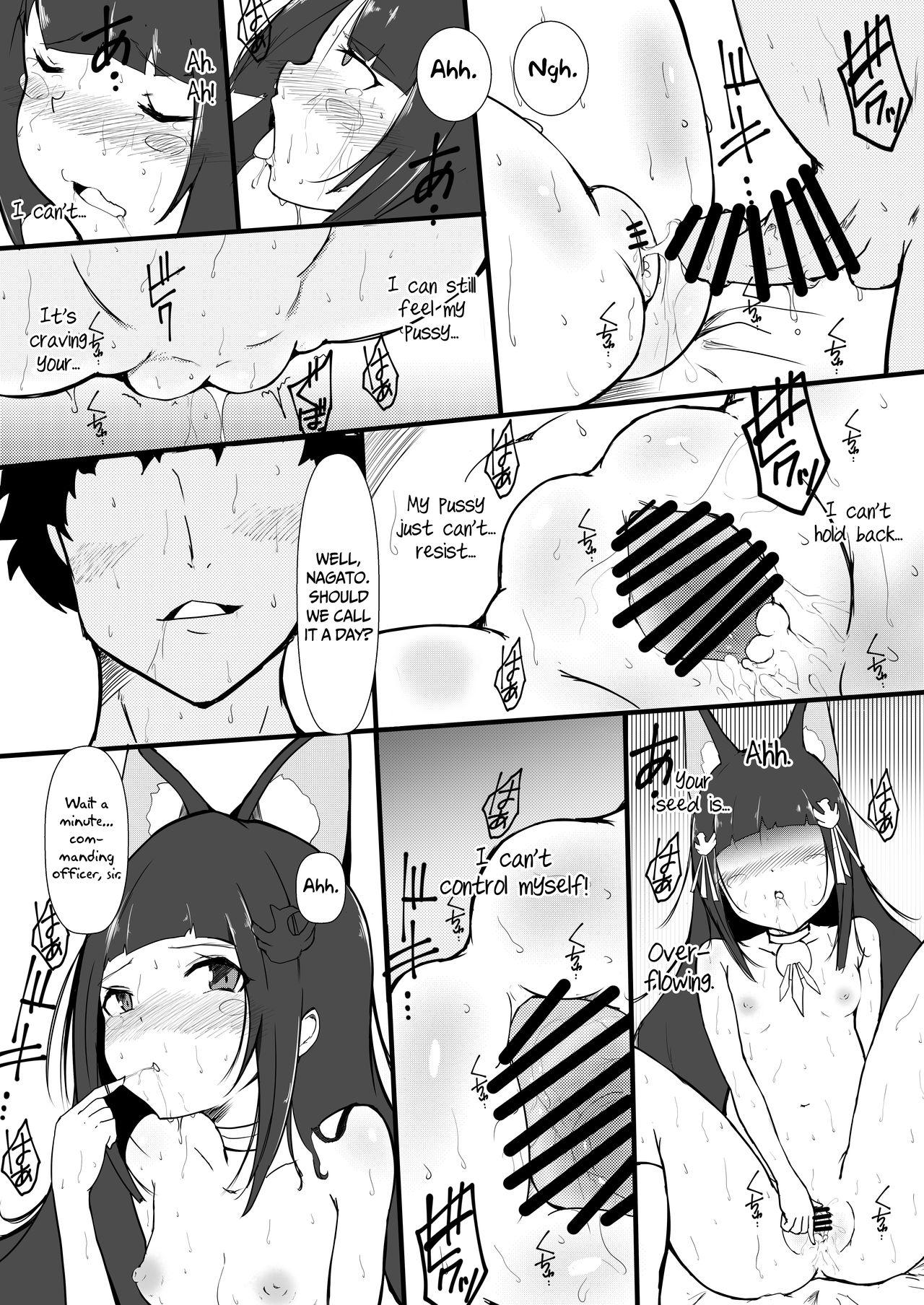 Sissy Nagato-chan ga Teitoku Hitosuji datta node, Netotte Haramase Ninshin saseru o Zamaa Wara - Azur lane Hotporn - Page 7
