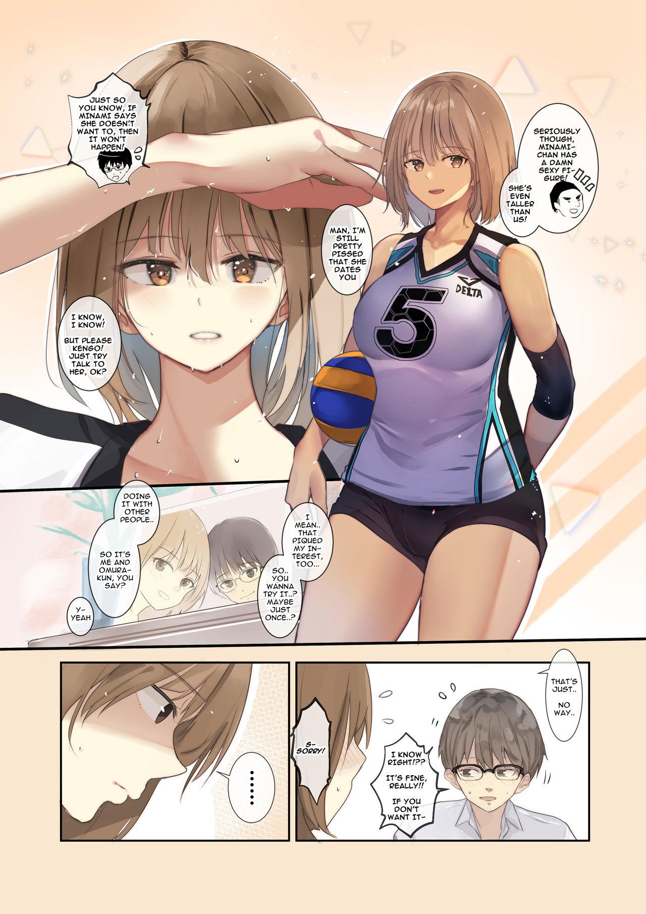 Stripping Volleyball no Kanojo to Netorase Play no Ano Hi kara Aeru Kaisuu ga Hetteiru… - Original Slut Porn - Page 7