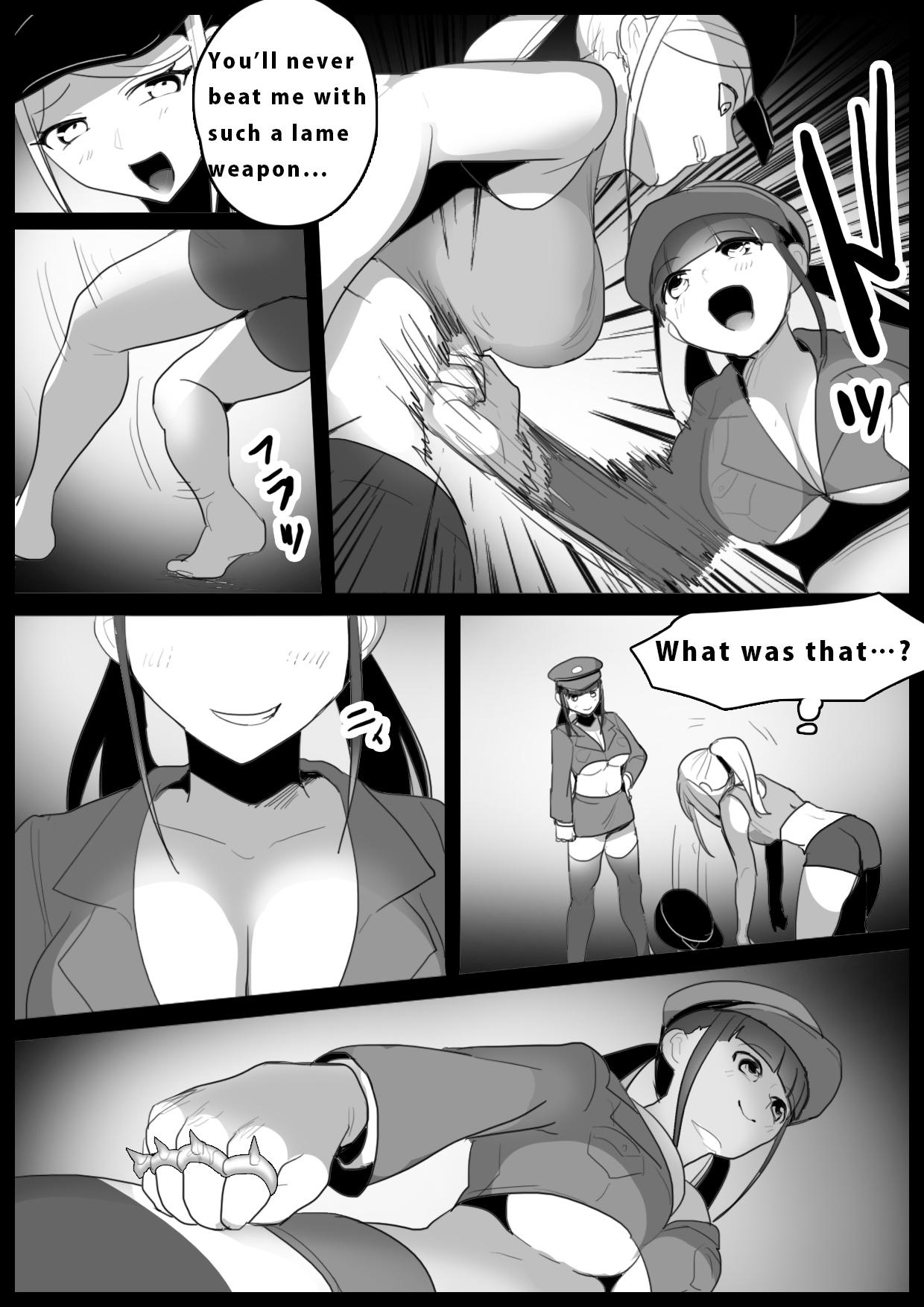 Naked Girls Beat! Plus - Mami vs Kaela & Nana - Original Ride - Page 3