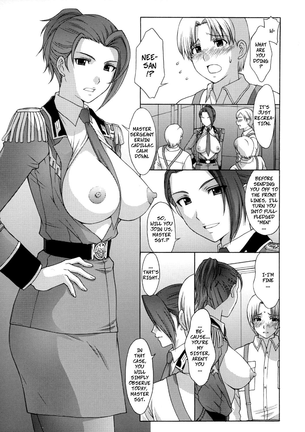 (C71) [Secret Society M (Kitahara Aki)] ZEON Lost War Chronicles Hishokan Hen -- ZEON Lost War Chronicles Secretary Fucking Edition (Mobile Suit Gundam: Lost War Chronicles) [English] 10