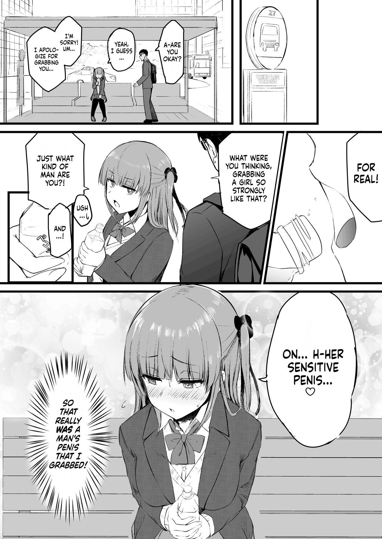 Lolicon Futanari JK Rinoko-chan | High School Dickgirl Rinoko - Original Gemendo - Page 5