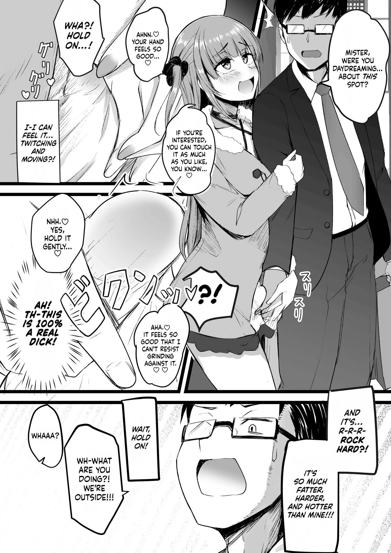 Sologirl Futanari JK Rinoko-chan | High School Dickgirl Rinoko - Original Thong - Page 9