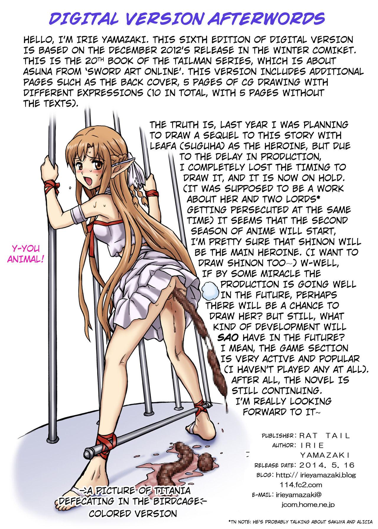 Mamada TAIL-MAN ASUNA BOOK - Sword art online Gay Doctor - Page 45