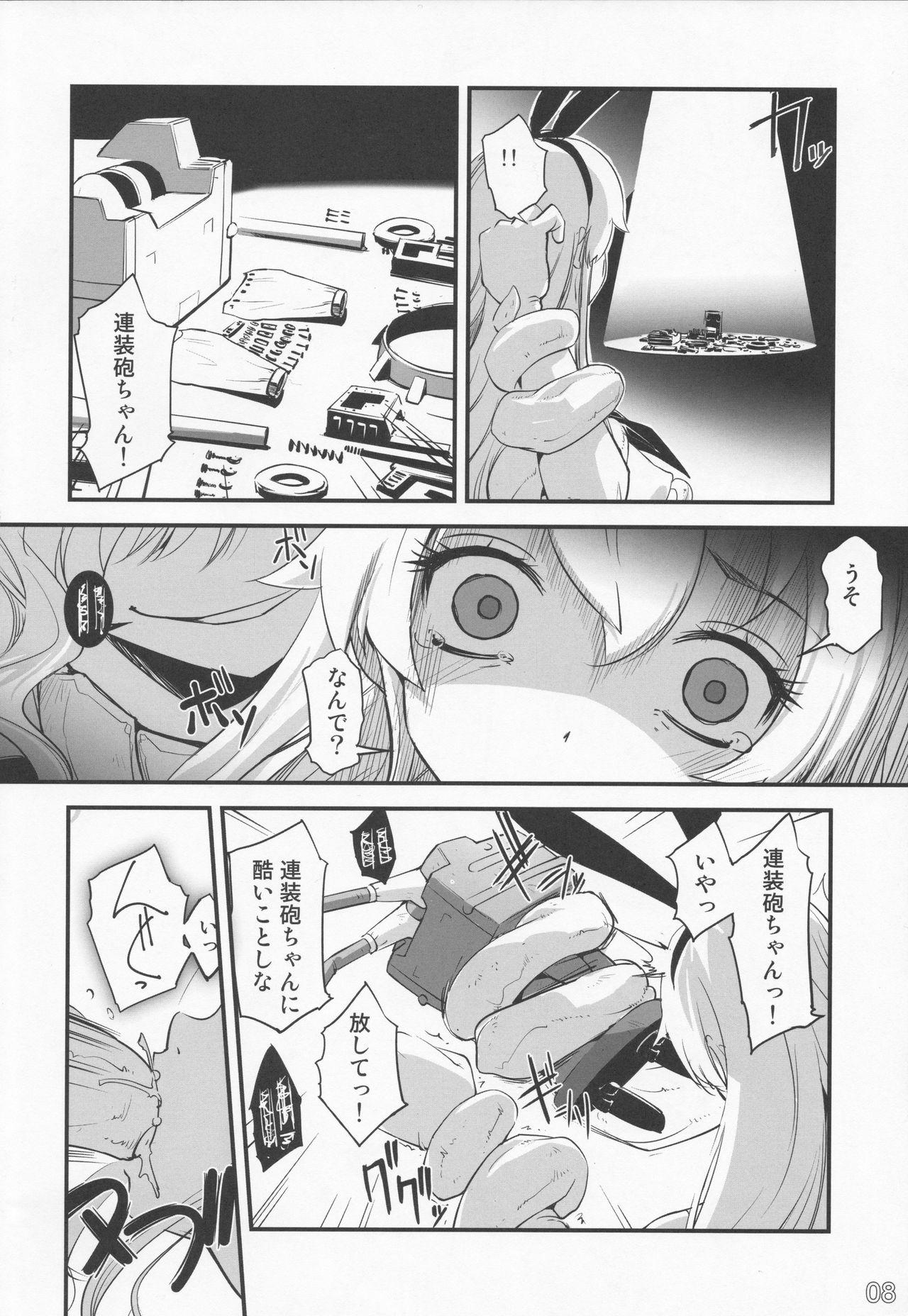 Vibrator Shimakaze ga Rokaku Saremashita! - Kantai collection Female Domination - Page 7