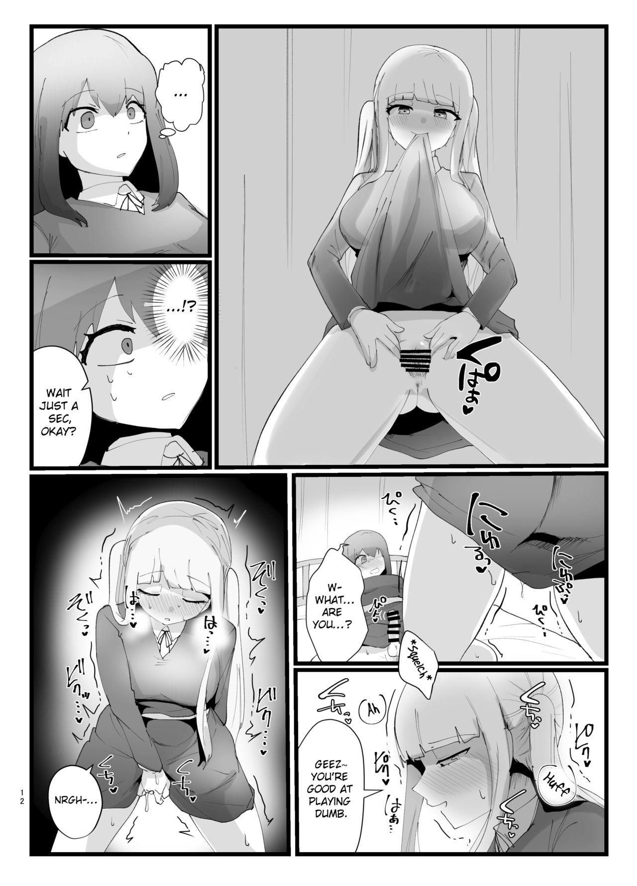 Family Succubus-san to Futanari Iinchou Lesbian Porn - Page 12