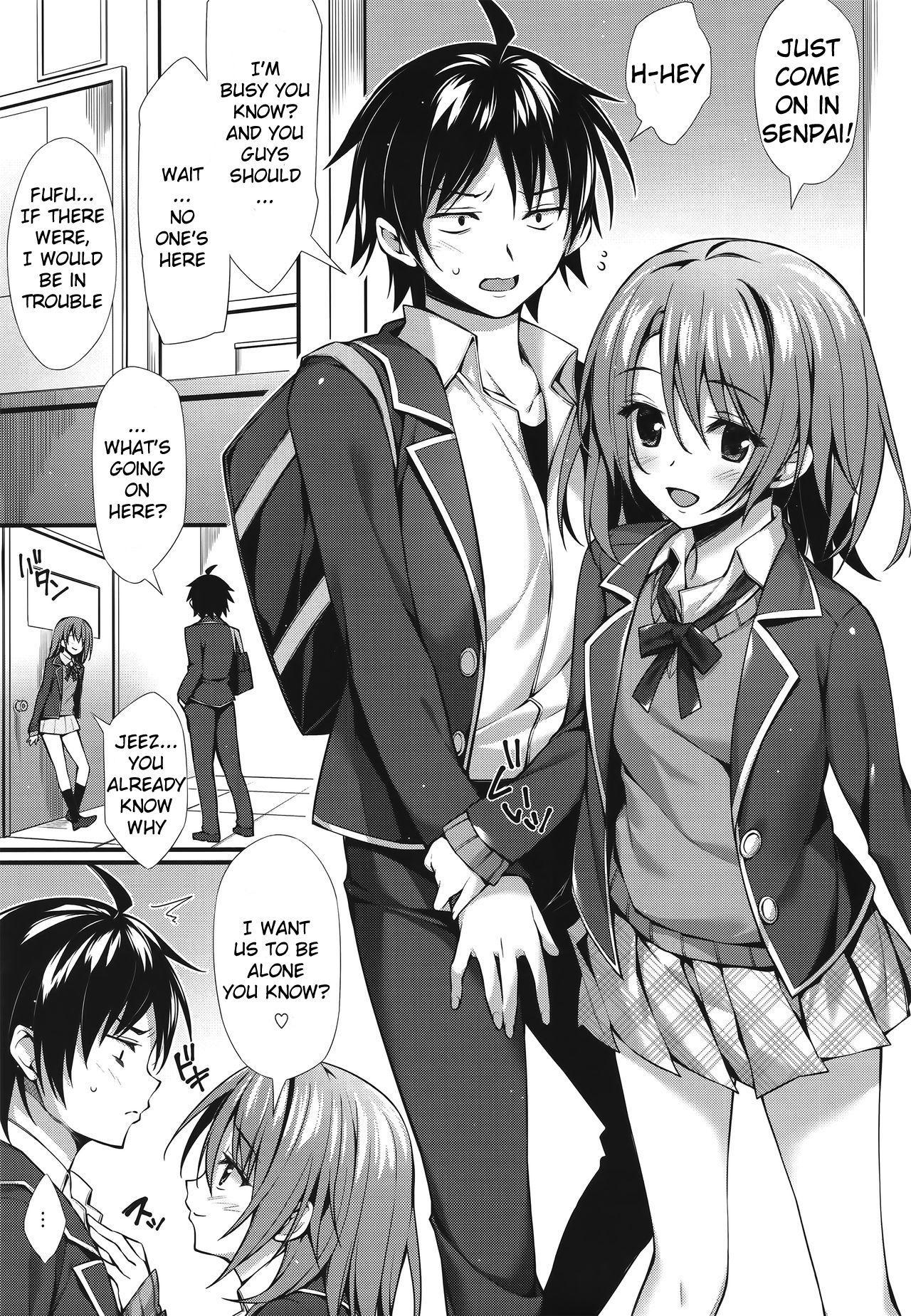 Asian Babes Atashi no Daisuki na Senpai | My Lovely Senpai - Yahari ore no seishun love come wa machigatteiru Milfsex - Page 4