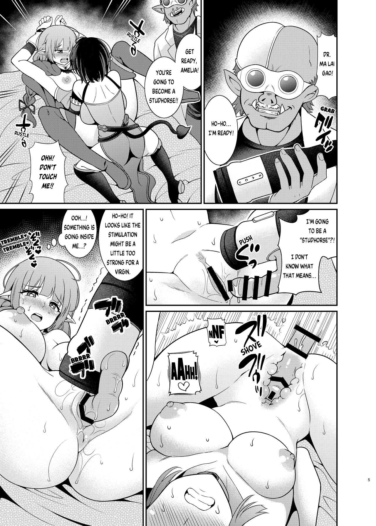 Ass Lick Futanari Elf no Tanetsuke Bokujou 1 | Futanari Elf Breeding Farm 1 - Original Affair - Page 5