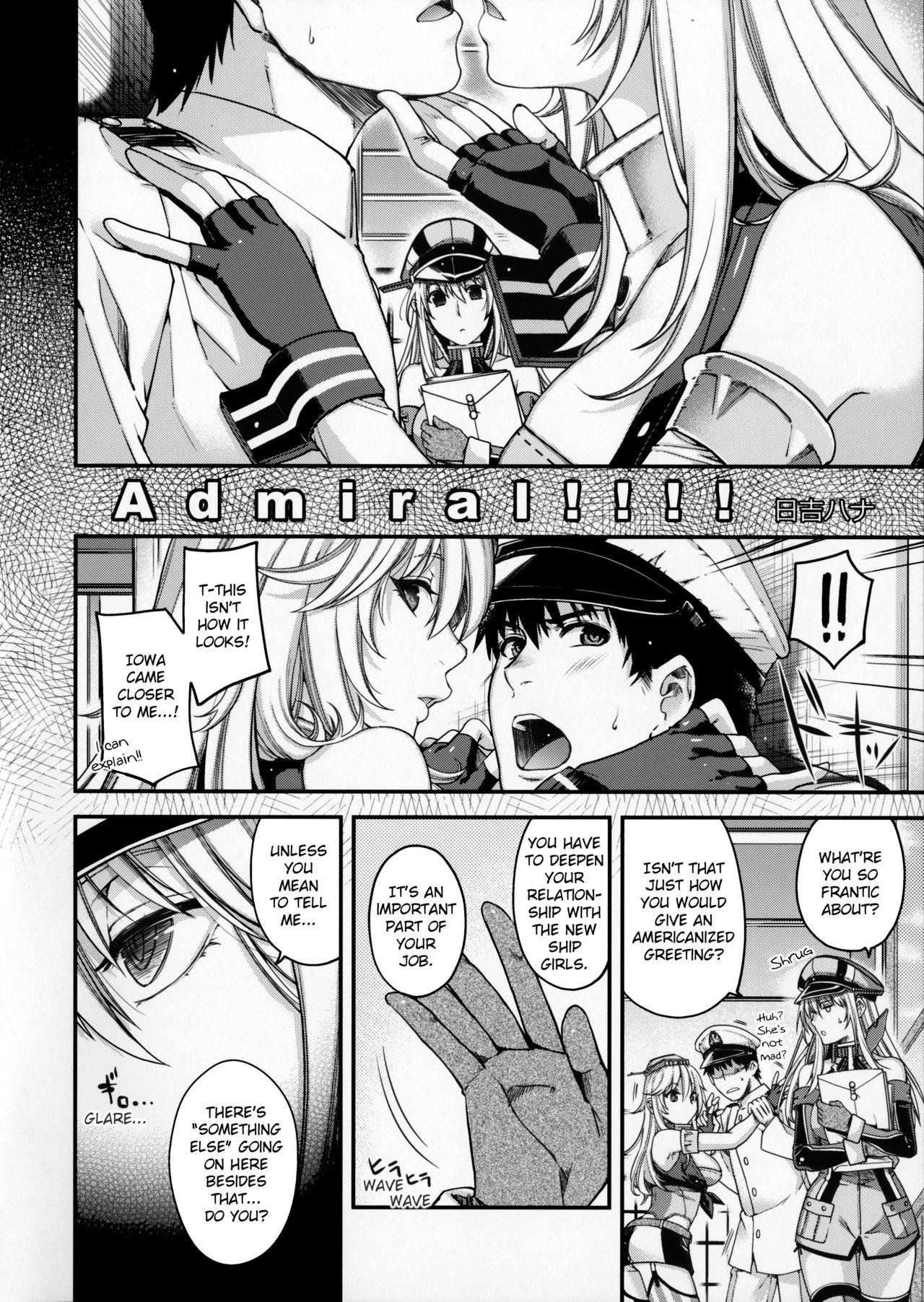 Amateur Porn Free Admiral!!!! - Kantai collection Mum - Page 6