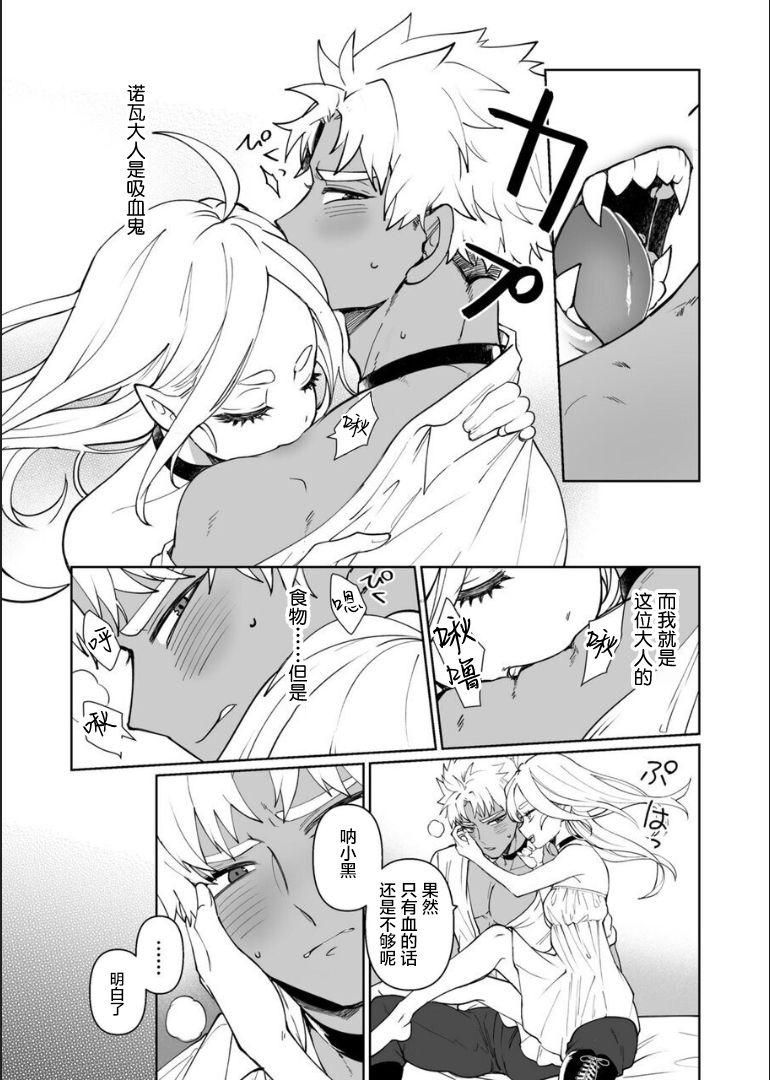 Defloration Kyūketsuki no wa-sama no ai | 吸血鬼诺瓦大人的爱 - Original Gay Blowjob - Page 4