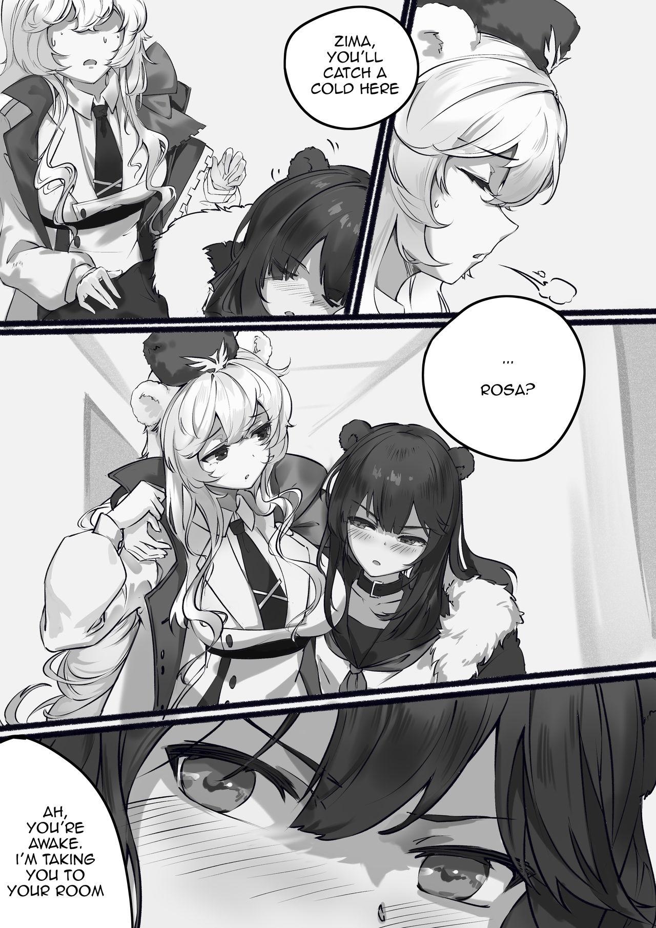 Gay Anal RosaZima - Arknights Pov Blow Job - Page 2