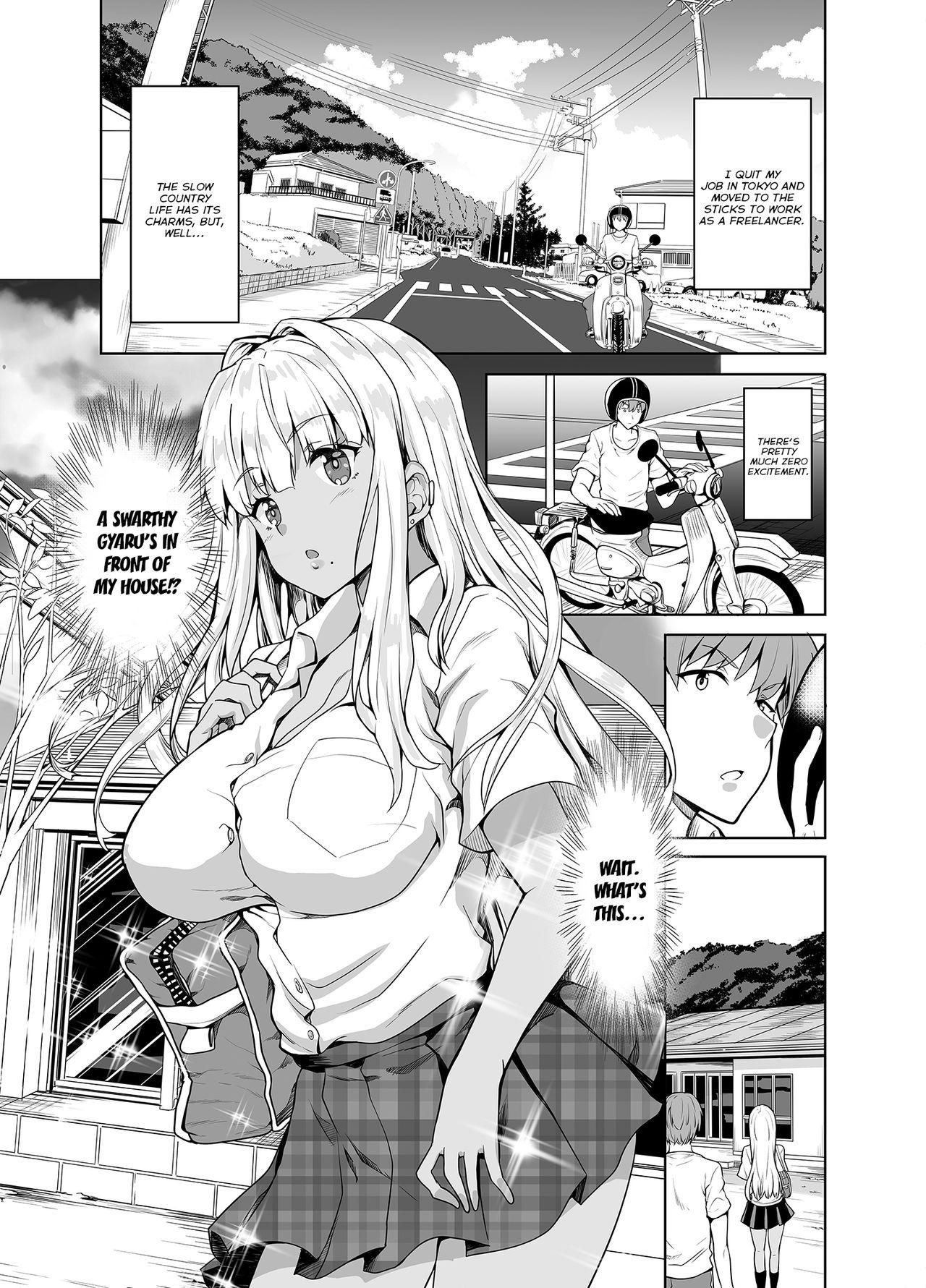 Watersports Inaka no Kuro Gal JK to Kekkon shimashita | I Married a Country Kuro-Gyaru JK - Original Macho - Page 2