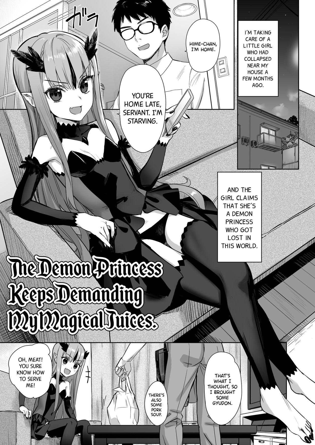 Toy Mazoku no Hime ga Ore no Maryokujiru o Matomete Yamenai Ken | The Demon Princess Keeps Demanding My Magical Juices - Original Candid - Picture 1