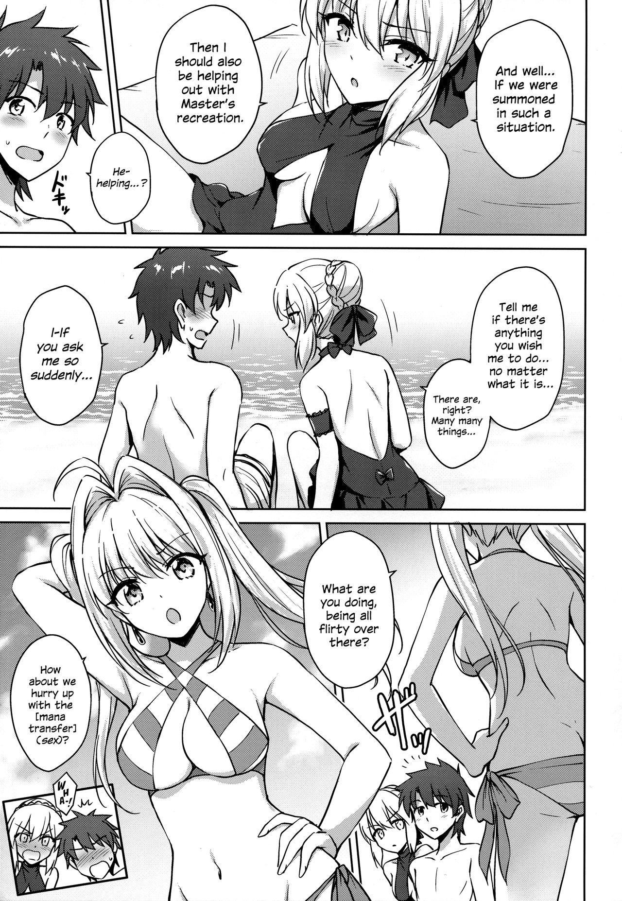 Gay Cock Nero & Alter - Fate grand order Oldvsyoung - Page 4
