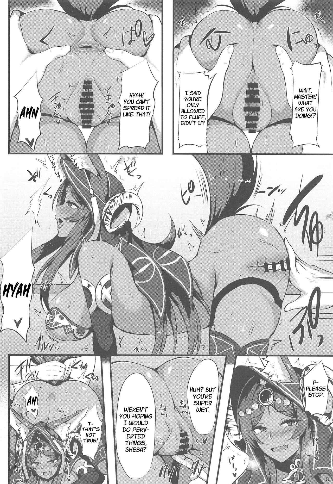 Gay Masturbation Kemomimi Joou no Hanjou Nikki - Fate grand order Slim - Page 7