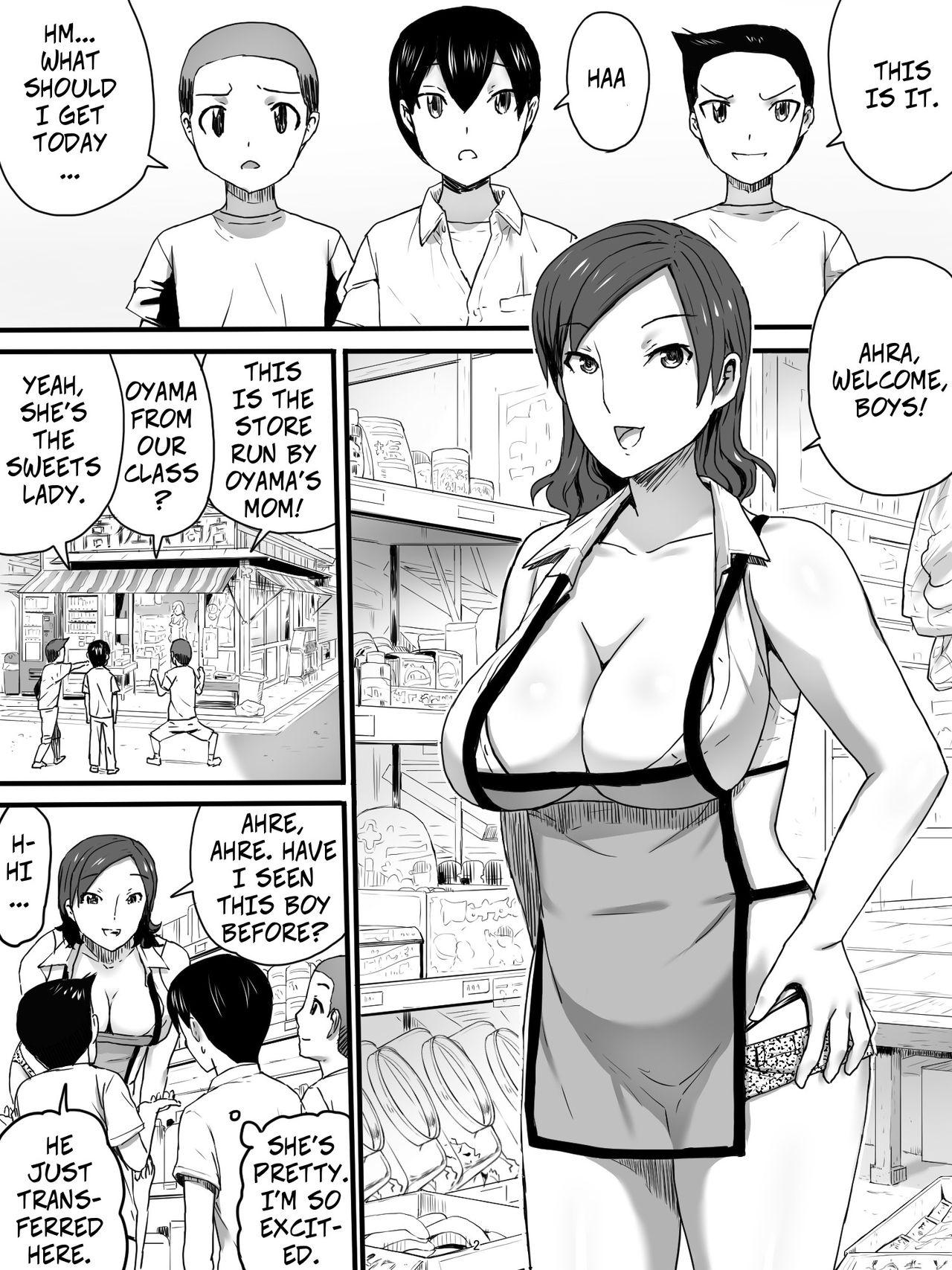 Free Amatuer Porn [Sanbaizu] Dagashi-ya no Oba-chan | The Sweets Lady [English] [CopyOf] [Digital] - Original Cocks - Picture 3