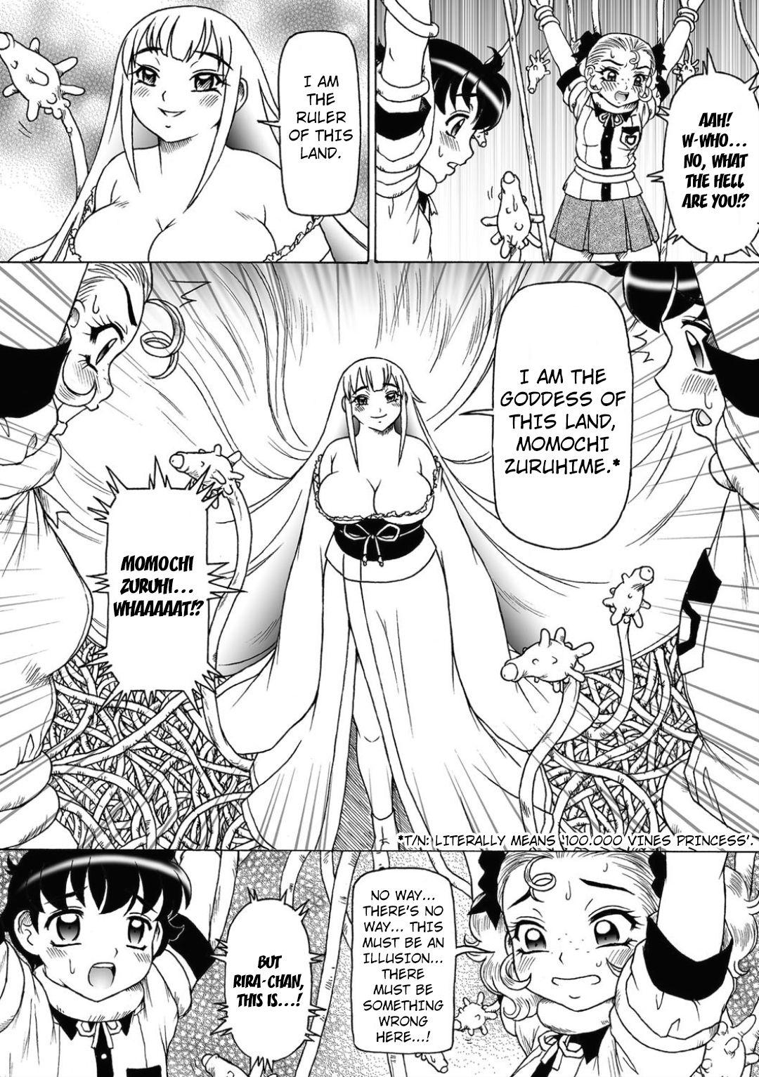 Spreadeagle Shokushu Hime to Kobi Doku no Motenashi | The Tentacle Princess and Love Poison Hospitality Mmf - Page 5