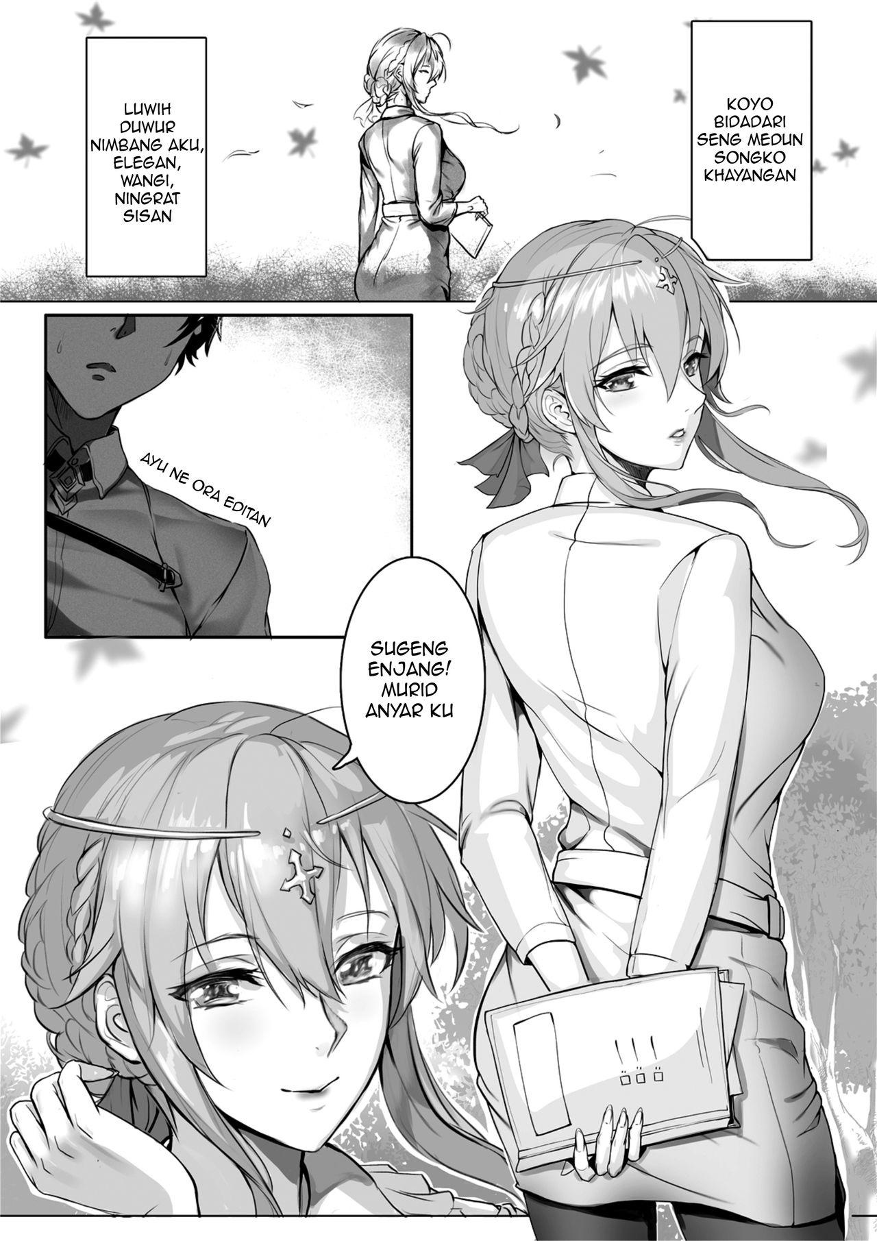 Clit Kyoushi Taiken | The Teacher Experience - Fate grand order Gorgeous - Page 5