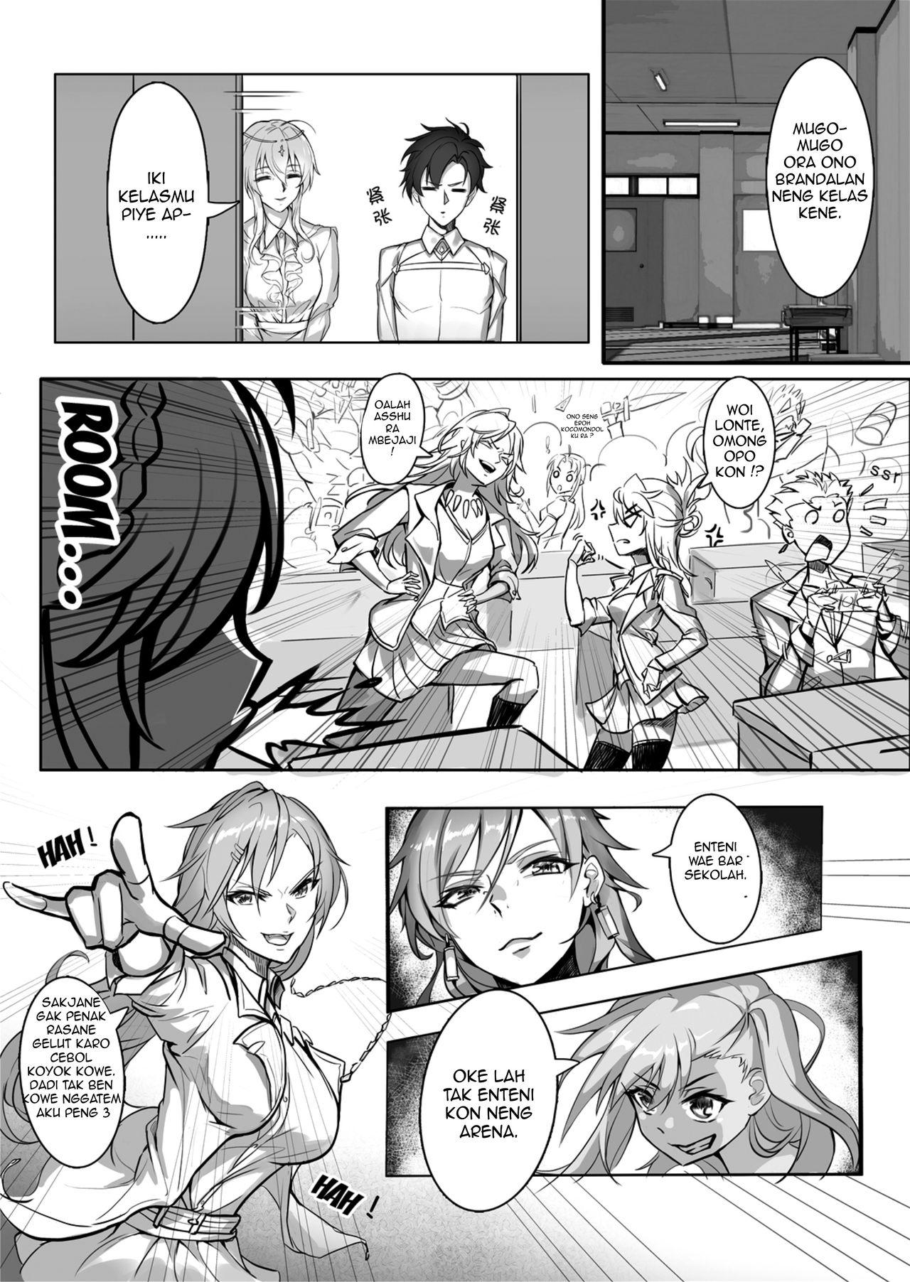 Tribbing Kyoushi Taiken | The Teacher Experience - Fate grand order Black Woman - Page 7