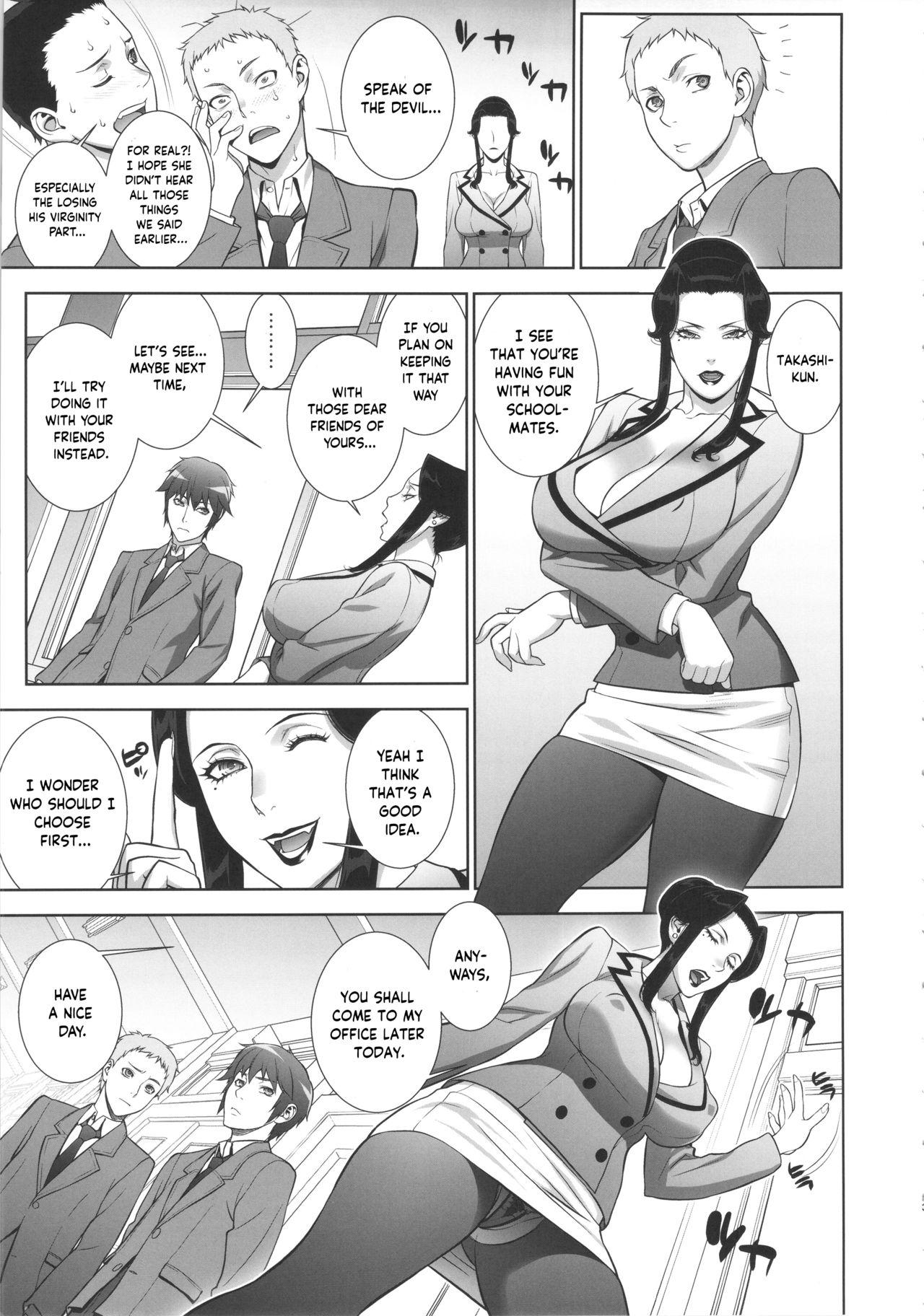 Parody Etsuraku no Onna Rijichou - Original Love - Page 12