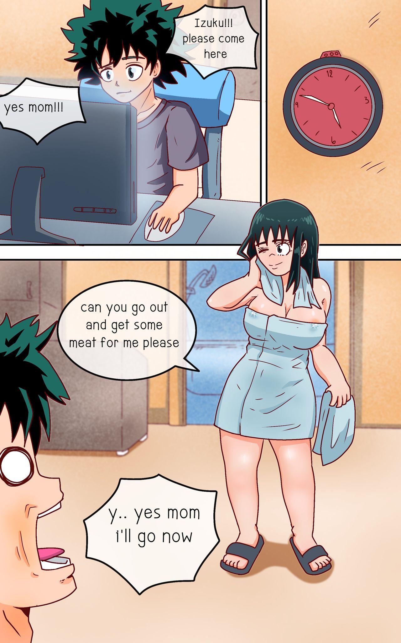 Transexual How to make love with your mom - My hero academia | boku no hero academia Gay Boysporn - Page 13