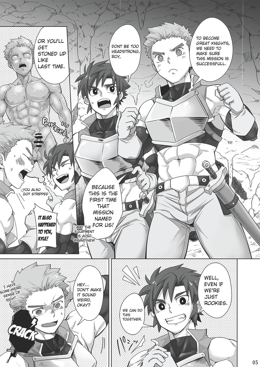 Follando Shinmai Kishi no Reiyaku Choutatsu - Original Gay Anal - Page 4