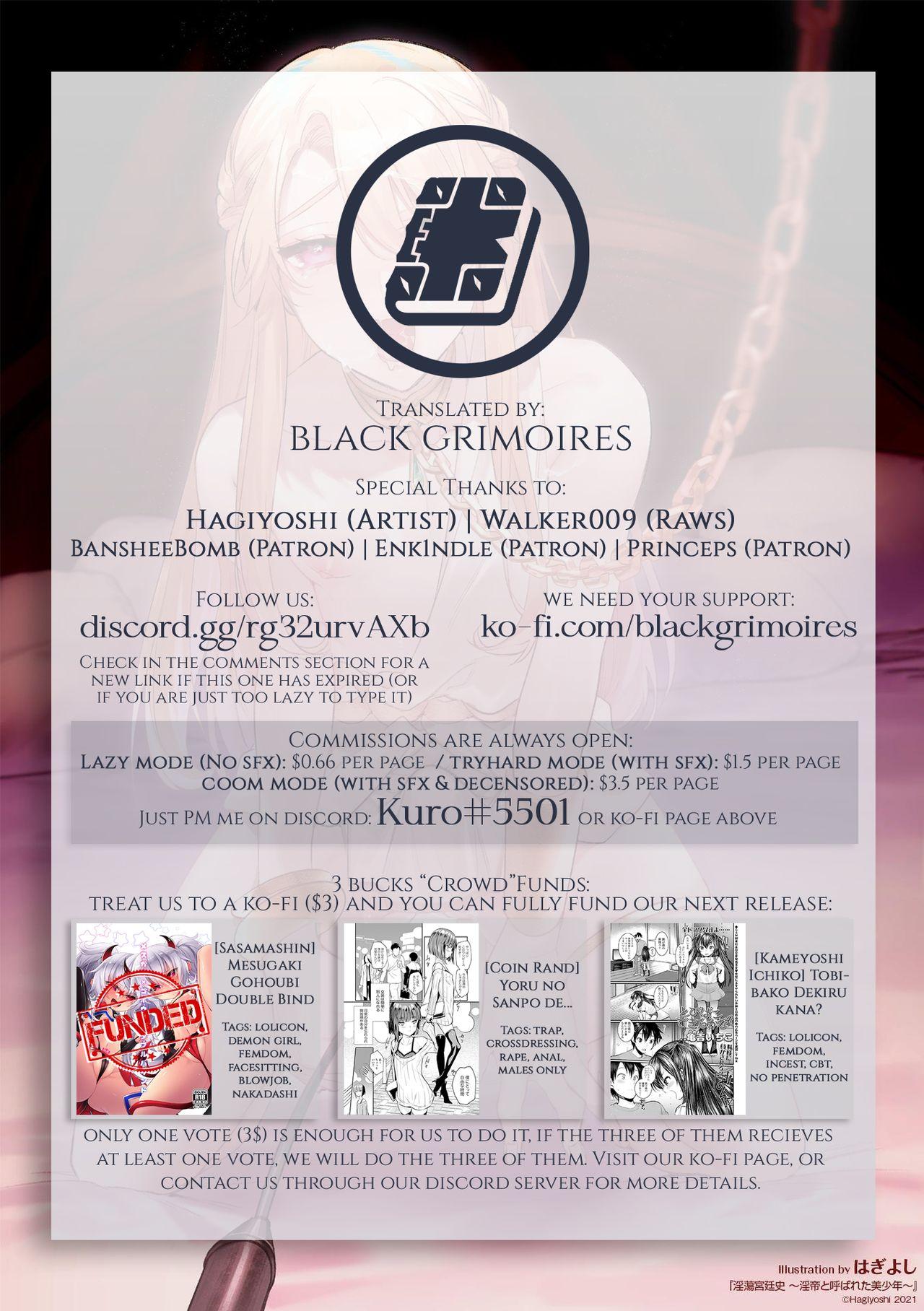 [Hagiyoshi] Intou Kyuuteishi ~Intei to Yobareta Bishounen~ Ch. 2 | Records of the Lascivious Court ~The Beautiful Boy Who Was Called the “Licentious Emperor”~ Ch. 2 [English] [Black Grimoires] 33