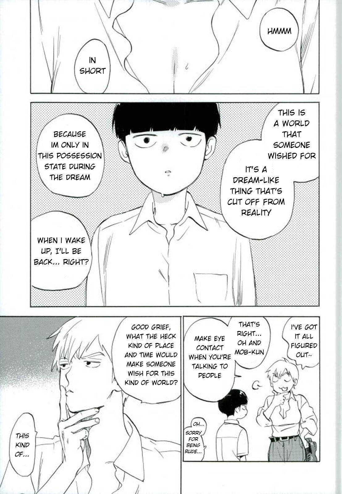 Consolo Reigen Arataka 28-sai, Deshi to OneShota Shichaimashite. - Mob psycho 100 Girl On Girl - Page 4