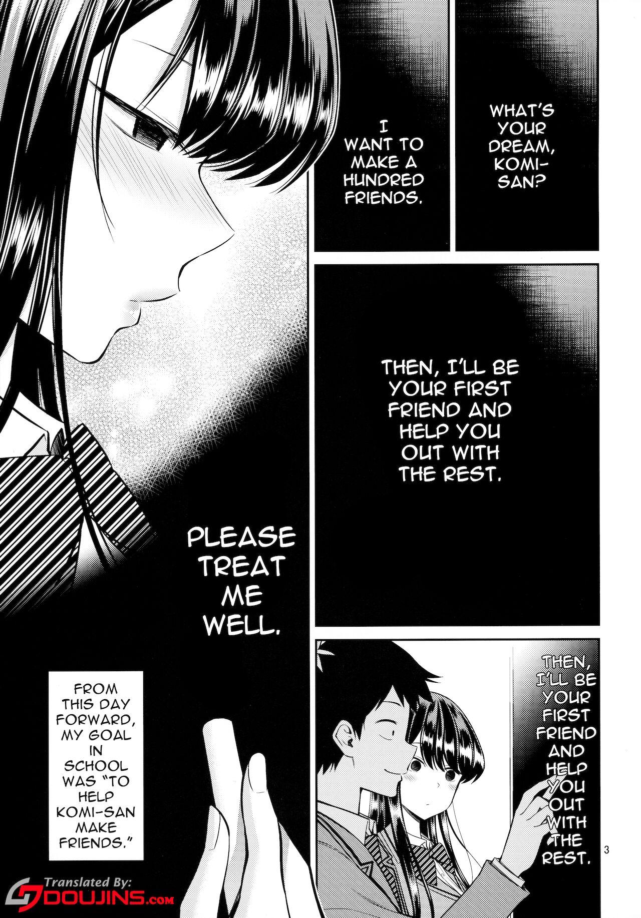 Alt [Popochichi (Yahiro Pochi)] Komi-san wa, Binkan desu. | Komi-san Is Sensitive. (Komi-san wa, Komyushou desu.) [English] {Doujins.com} - Komi san wa komyushou desu. Girl Fuck - Page 2