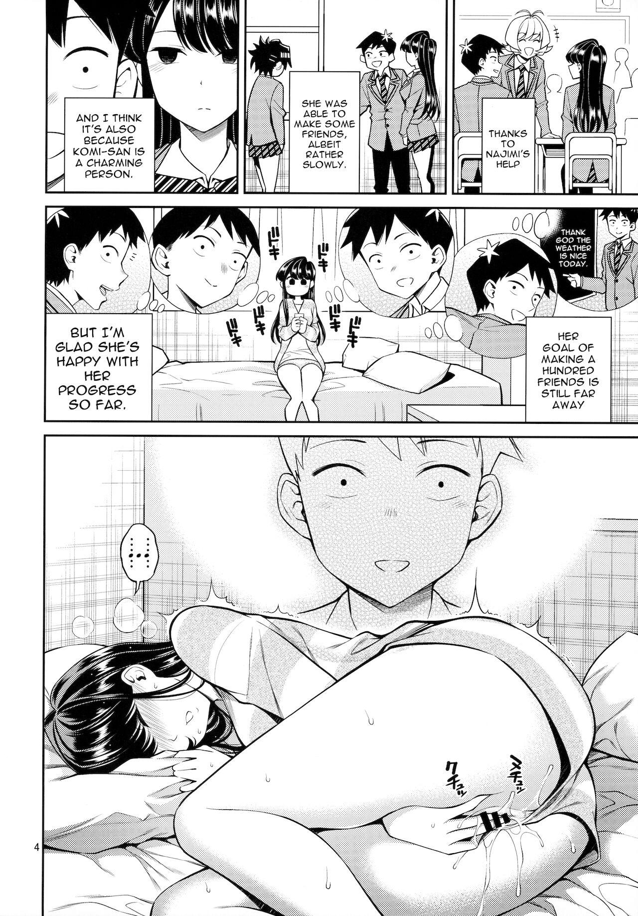 Teenporn [Popochichi (Yahiro Pochi)] Komi-san wa, Binkan desu. | Komi-san Is Sensitive. (Komi-san wa, Komyushou desu.) [English] {Doujins.com} - Komi-san wa komyushou desu. Desi - Page 3