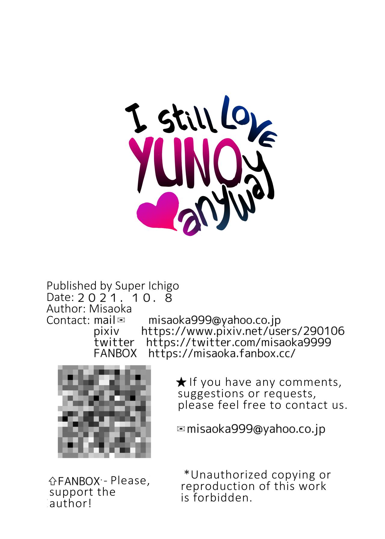Soredemo Boku wa Yuno ga Suki - I Still Love Yuno Anyway 100