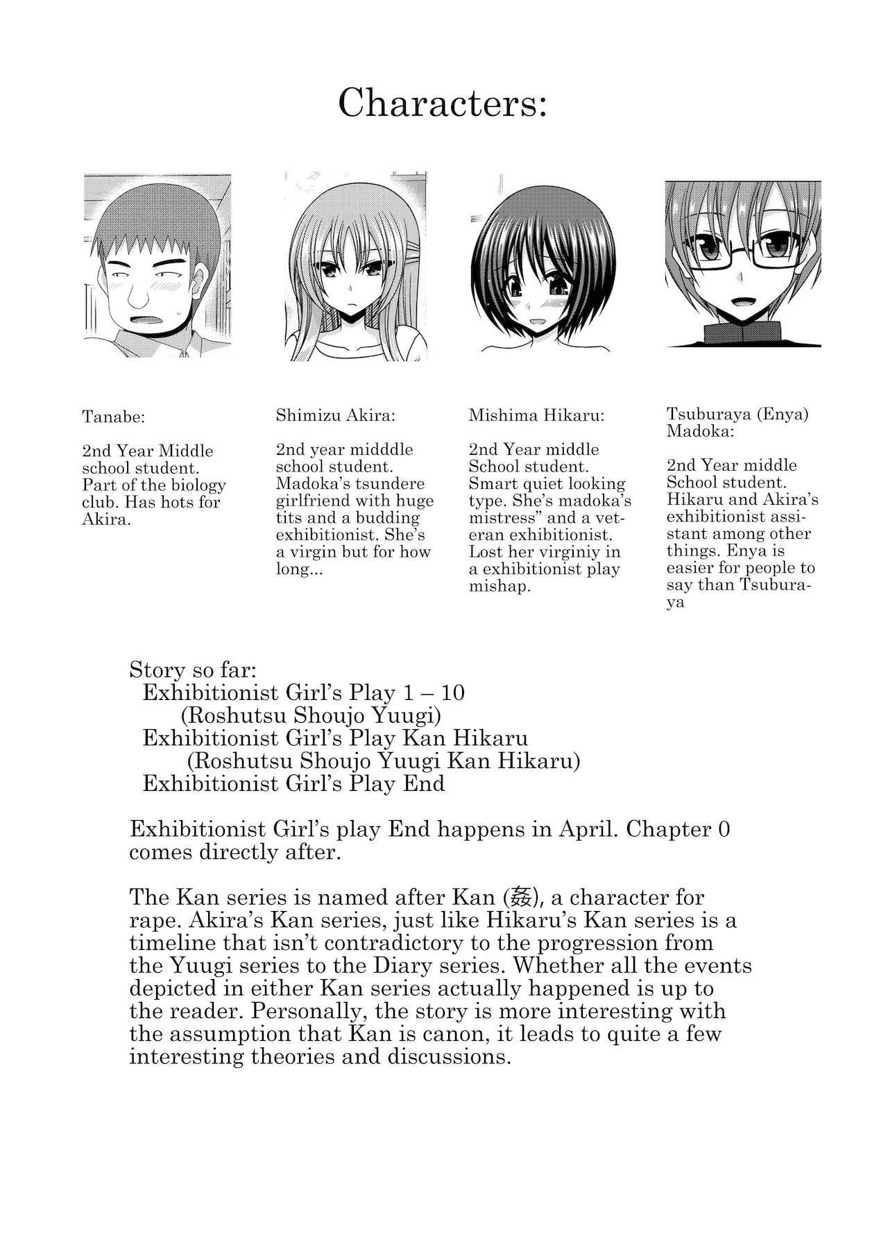 Real Amateur [Valssu(Charu)] Roshutsu Shoujo Yuugi Kan ~Akira Shojo Soushitsu Hen~ (Exhibitionist Girl's Play Kan ~Akira's Defloration Ver.~) Ch. 0-2(Part 1) [English] [Munyu][Digital] Smooth - Page 3