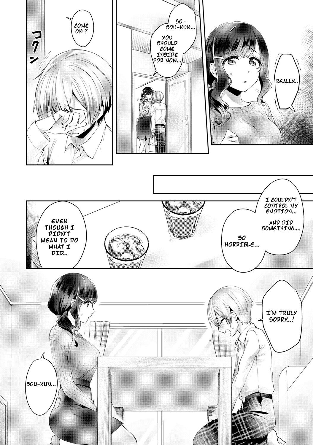 Staxxx [Katou an] Fushidara na Junai -Toshishita Danshi ni Netorarete...- |Immoral Pure Love -NTRed by younger boy...- Ch. 2 (COMIC Ananga Ranga Vol. 48) [English] [NekobakoTL] Private Sex - Page 7