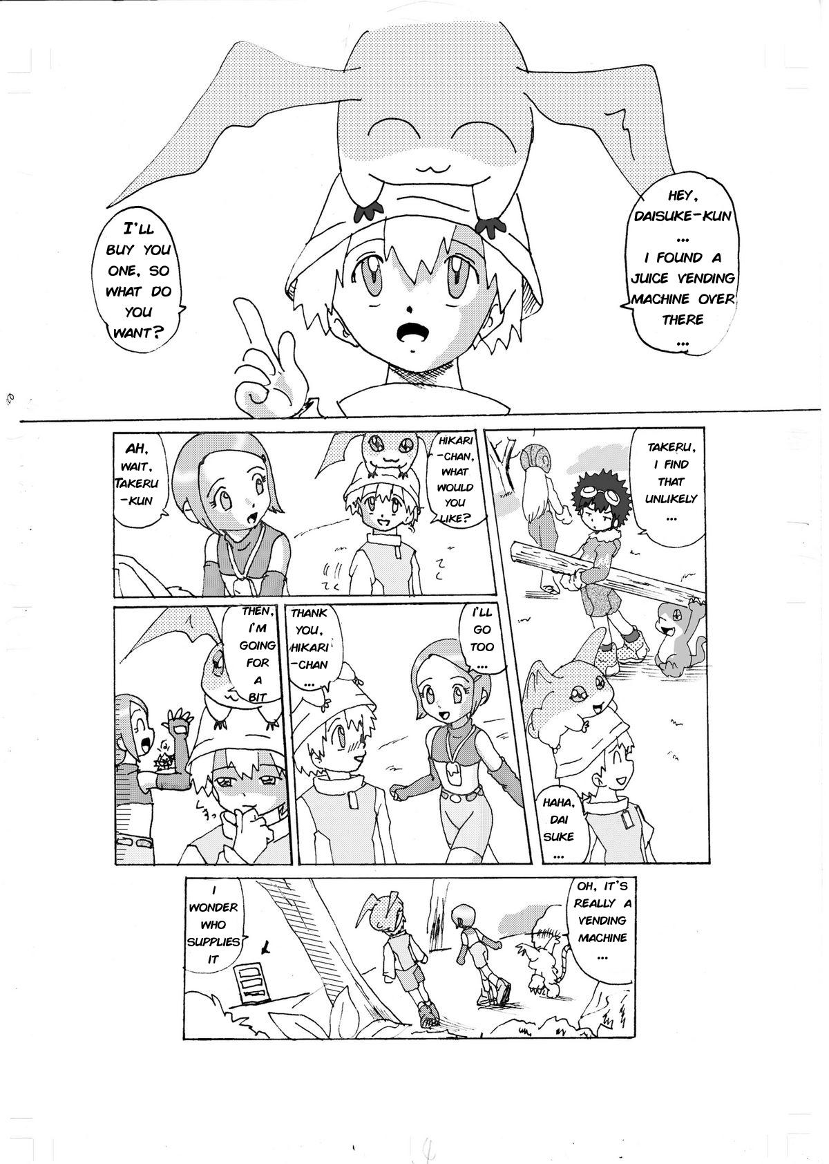 Mmd Strange Love - Hikari - Digimon adventure Shemale Sex - Page 2