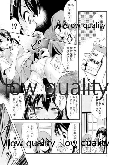 Gay Hardcore Azusa x Hokenshitsu - K-on Fantasy - Page 8