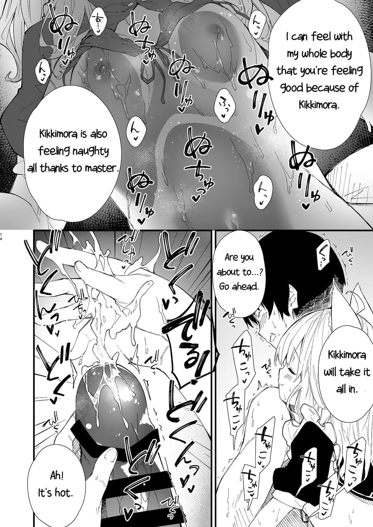 Trio Kemomimi Maid to Ichaicha suru Hon | A Book about making out with a Kemonomimi Maid - Original Animated - Page 12