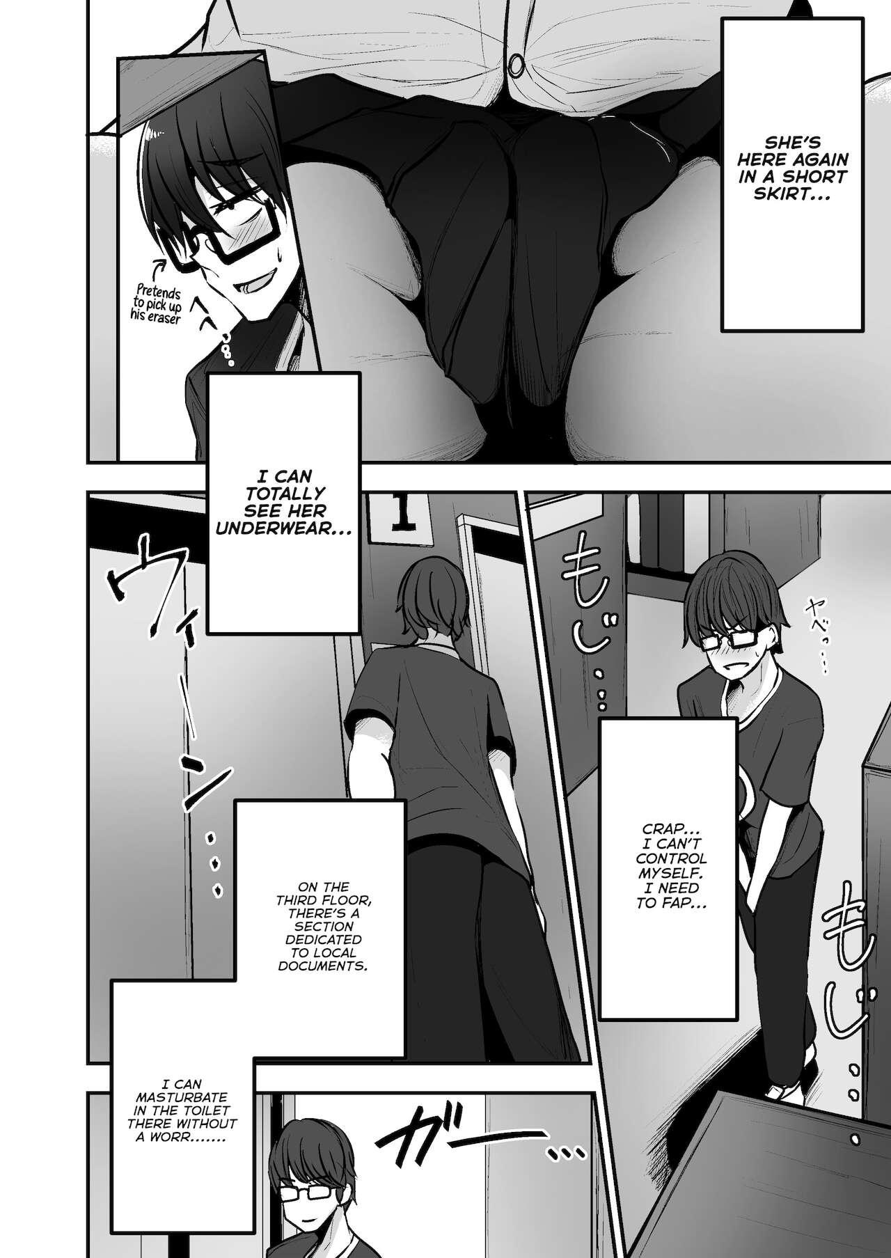 Sex Pussy Toshokan de Benkyou Shiteitara Itsumo Kuru Gal JK ni... - Original Hardfuck - Page 6