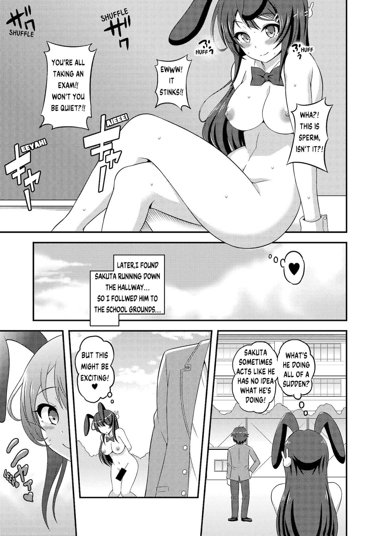 Thylinh Futanari Roshutsu Shoukougun | Futanari Exhibitionist Syndrome - Seishun buta yarou wa bunny girl senpai no yume o minai Free Hardcore - Page 13