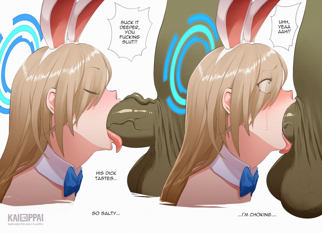 Double The Fellatio Queen Asuna - Blue archive 3way - Page 6