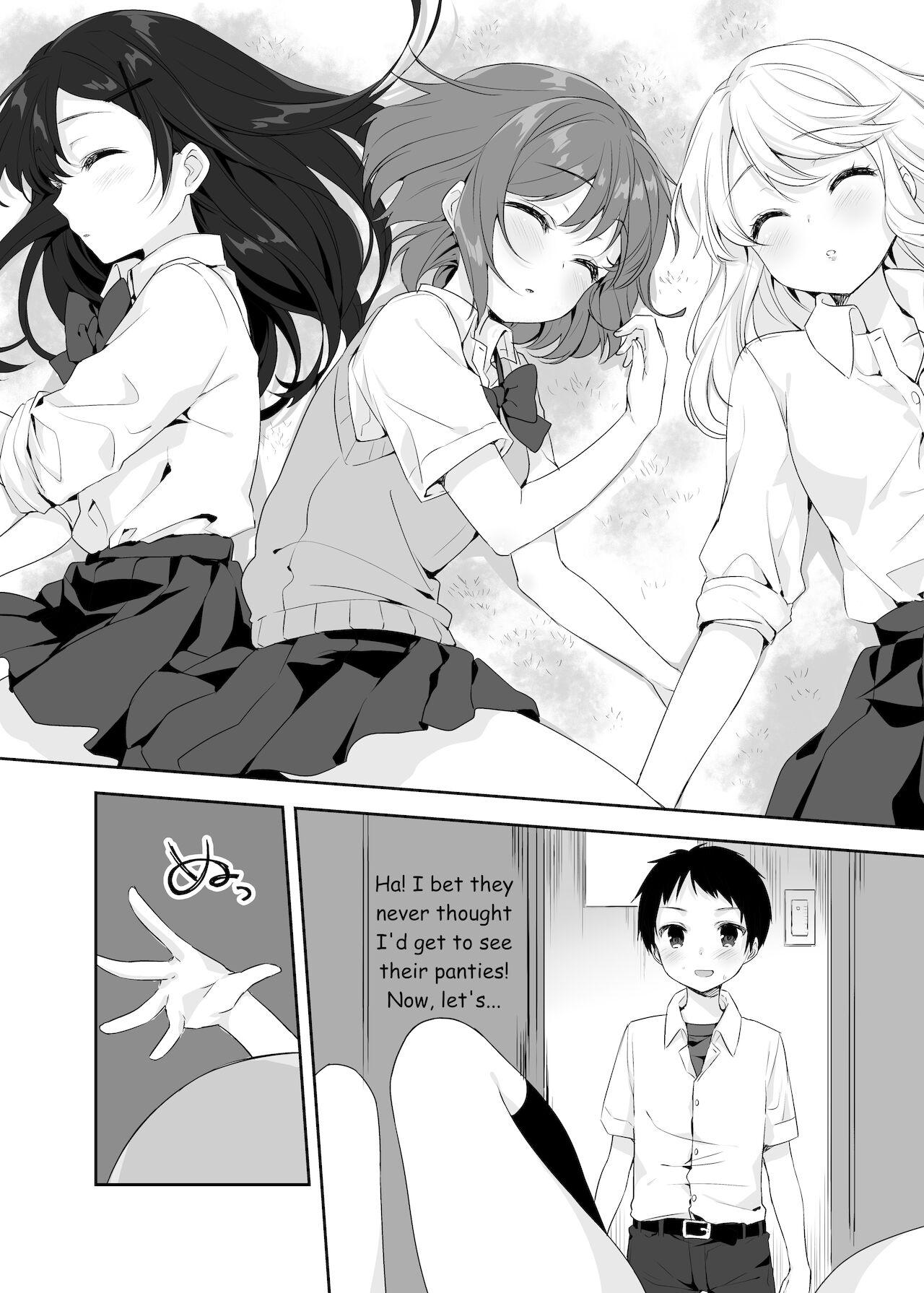 Boku no Onee-chan to Tomodachi wo Nemurasete Osottemitara Kaeriuchi ni Atta | The Tables were Turned when I tried to Rape my Sister and her Friends while they were Asleep 7