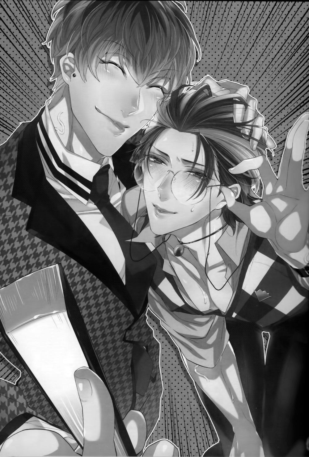 Groupsex Ore no ro shou sensei ga beddo no naka demo agarishōna kudan ni tsuite – Hypnosis Mic dj Gay Facial - Picture 2