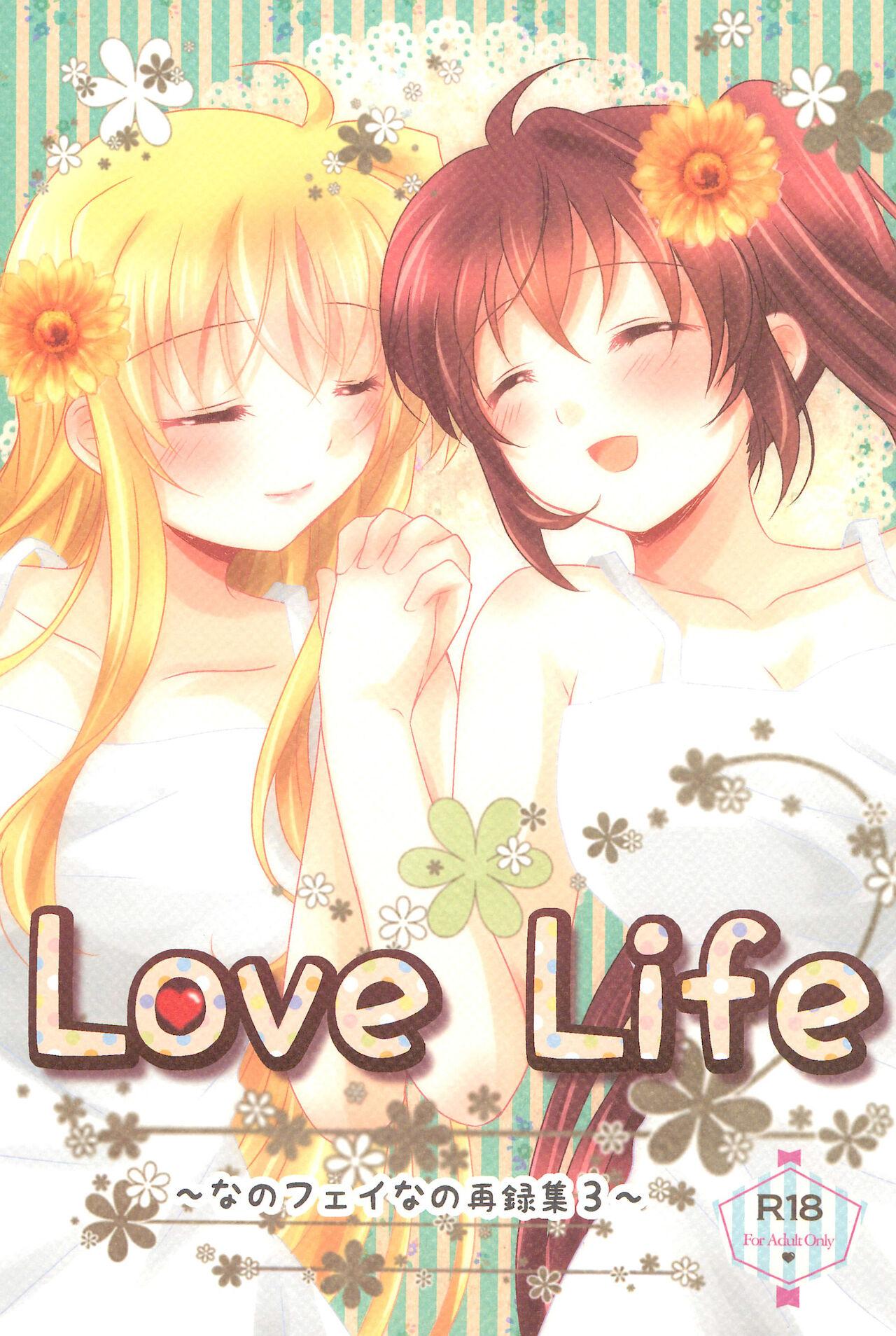 (C89) [Ameiro (Nanashiki)] Love Life -NanoFei nano Sairoku-shuu 3- (Mahou Shoujo Lyrical Nanoha) 0