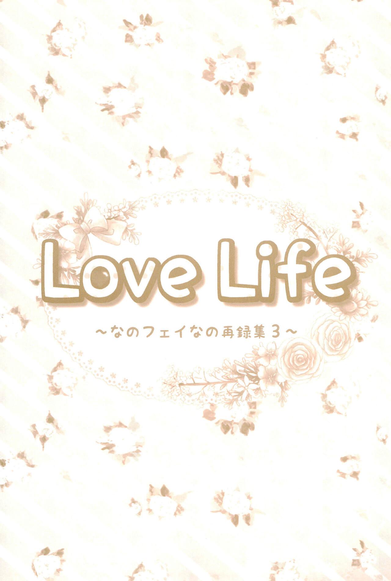 (C89) [Ameiro (Nanashiki)] Love Life -NanoFei nano Sairoku-shuu 3- (Mahou Shoujo Lyrical Nanoha) 38