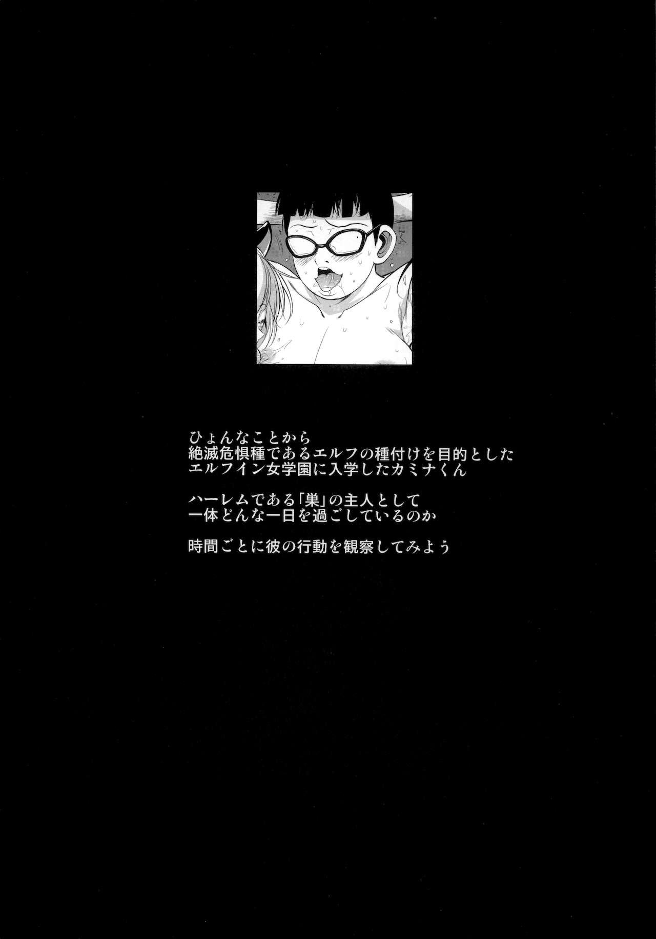 (C91) [Shoot The Moon (Fuetakishi)] High Elf x High School Kamina-kun no 1-nichi 1