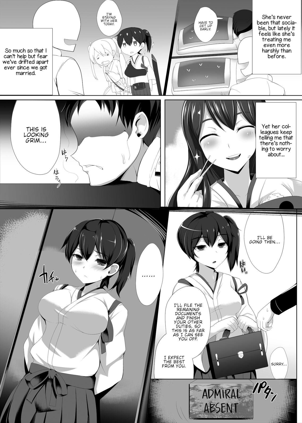 Gayfuck [Blank★Check (Silly)] KA - Seisai Kuubo Shinkon Report | KA - Carrier Wife Honeymoon Report (Kantai Collection -KanColle-) [Digital] [English] [FMLTranslations] - Kantai collection Long - Page 3